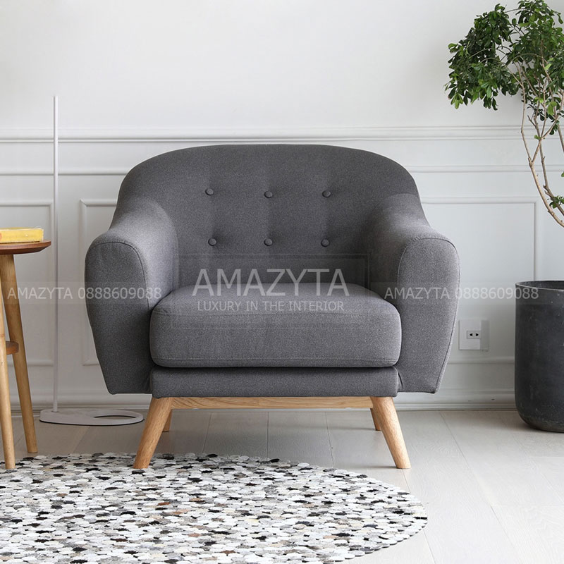 Sofa đơn kiểu dáng hiện đại cho phòng khách