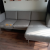 Bộ ghế sofa sau khi được bọc lại lớp bọc ghế mới cho khách tại Xuân Thủy