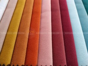Mặt vải chụp cận chất không bóng