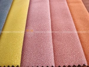 Hình chụp chi tiết mặt vải nhung H57