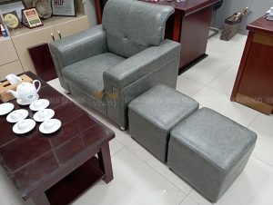 Ghế đã được dịch vụ bọc lại ghế sofa của Vinaco làm mới hoàn toàn