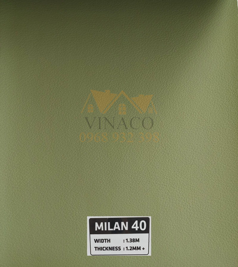 Có rất nhiều màu sắc đẹp trong mẫu da Milan này