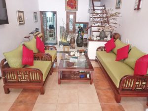 Bộ đệm ghế Grand Bois đã hoàn thành cho khách ở Kiến Hưng