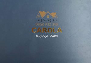 Mẫu da bọc ghế sofa Microfiber Carola
