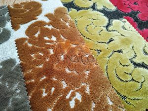Mẫu vải sofa hoa văn cổ điển Casamia