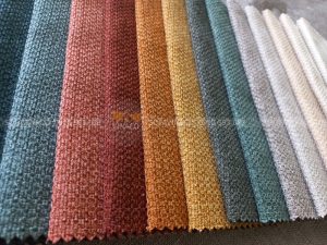 Ảnh chụp chi tiết mặt vải sần