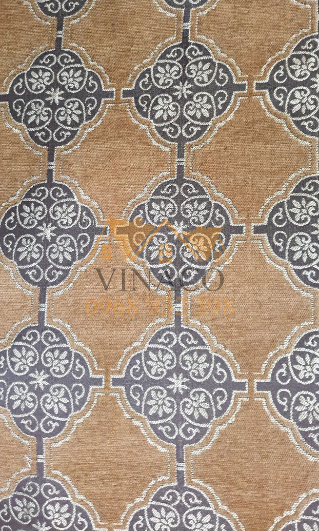 Vinaco cung cấp vải nội thất hoa văn tân cổ điển