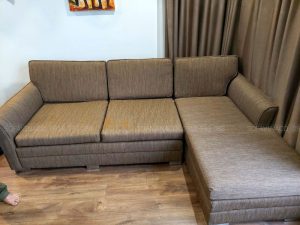 Ghế đã trở lại dáng vẻ như mới