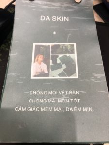 Mẫu da " DA SKIN " cao cấp