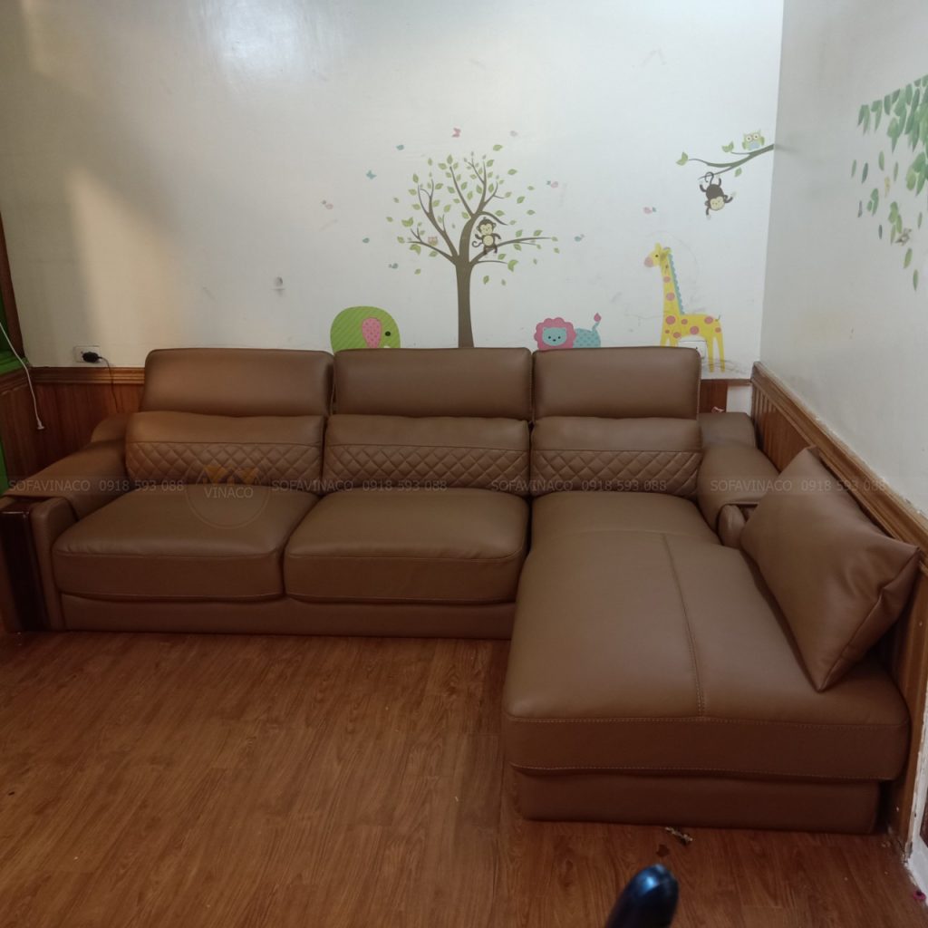 Bọc lại ghế sofa da cao cấp tại Nguyễn Trường Tộ