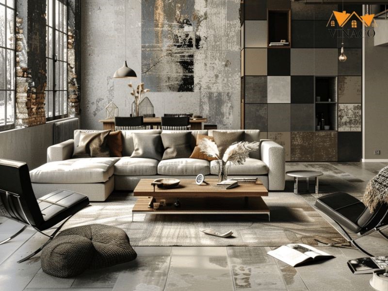 Cách chọn vải bọc sofa phong cách Industrial chi tiết