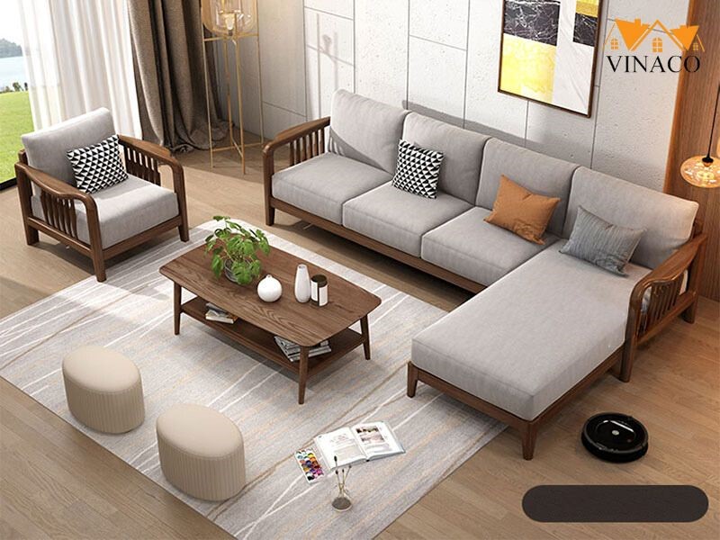 Cách chọn bọc nệm sofa khung gỗ phù hợp