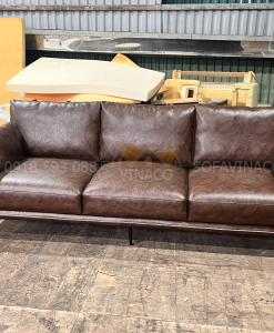 Đóng ghế sofa da cao cấp Carola