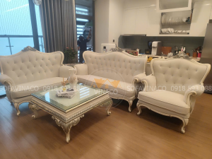 Bọc lại ghế sofa vải nhung
