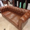 Ghế sofa da sau khi được bọc lại
