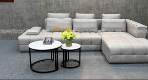 Đóng ghế sofa da thật