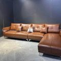 Sofa da bò sang trọng bóng bẩy với nhiều ưu điểm vượt trội