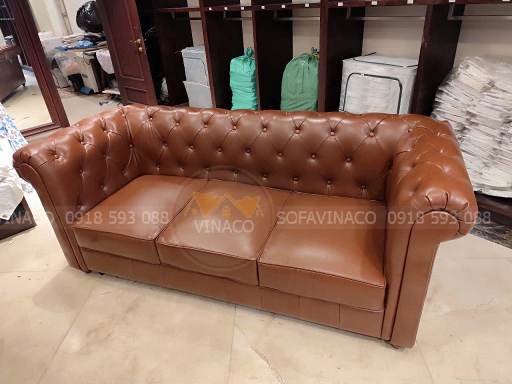 Bọc lại ghế sofa da