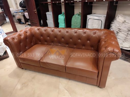 Bọc lại ghế sofa da