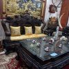 Đệm ghế thêu cá