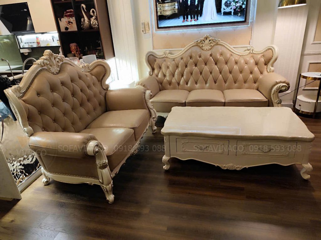 May lại vỏ ghế và bọc lại ghế sofa Tân Cổ Điển tại Hà Nội