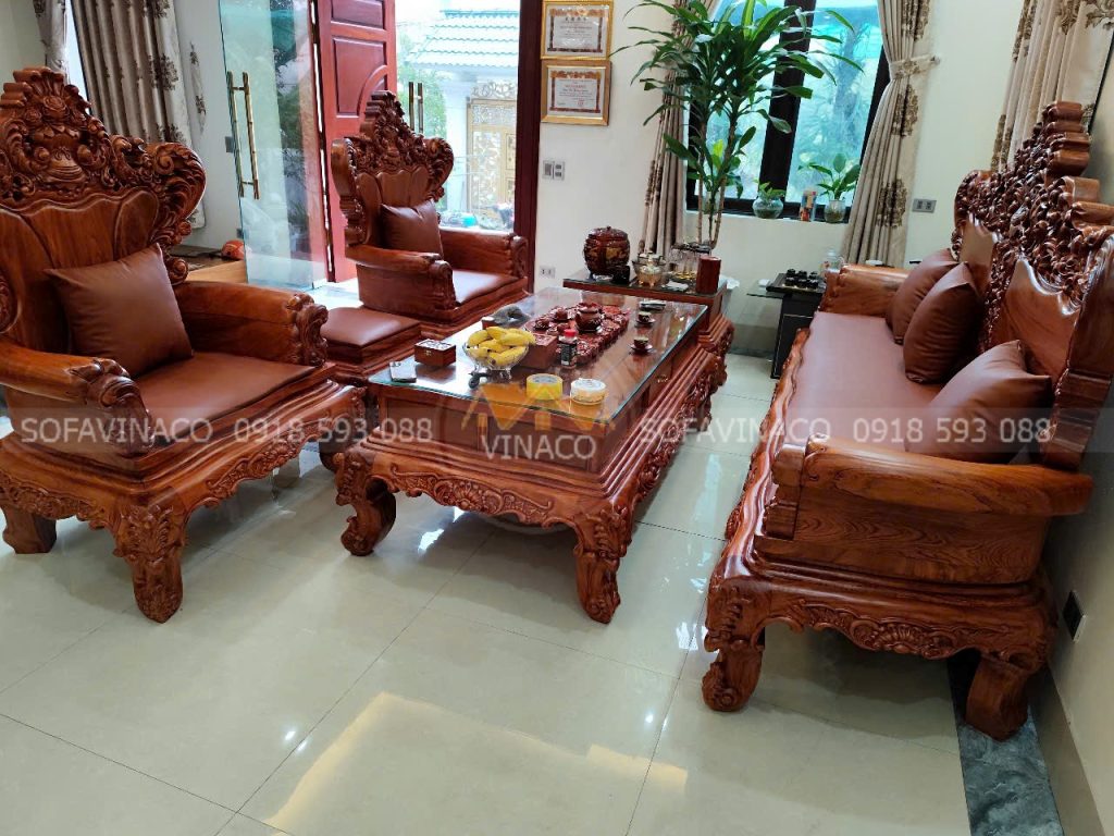 Làm đệm ghế gỗ tại nhà