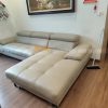 Bọc lại ghế sofa da tại nhà cho khách tại Long Biên