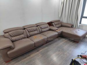 Bọc Lại Ghế Sofa Da Bong Tróc Cho Khách Tại Mỗ Lao, Hà Đông