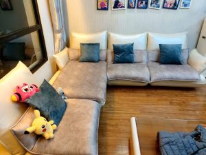 Bọc lại ghế sofa vải sang nhung