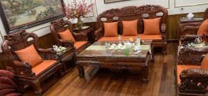 Làm đệm ghế cốt gỗ cho khách tại Đông Ngạc