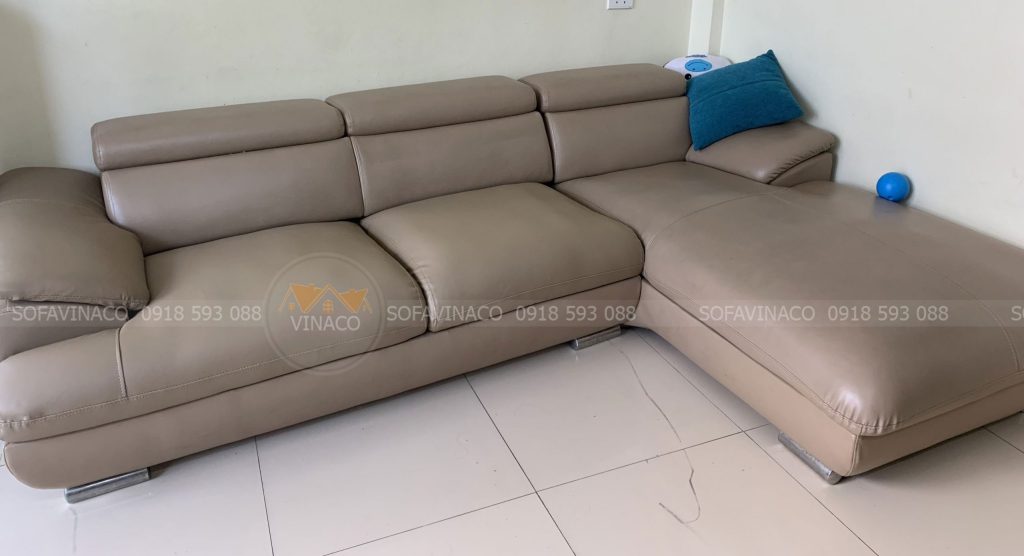Bọc mặt ngồi ghế sofa da bị rách tiết kiệm chi phí