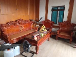 Bộ ghế sofa được hoàn thiện nhanh chóng tỉ mỉ và giao tận tay khách hàng