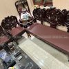 Làm đệm ghế da cho khách tại Nguyễn Thái Học