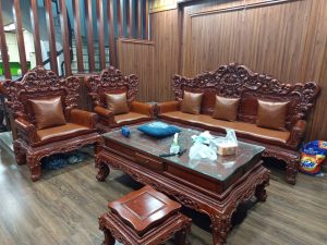 Làm Đệm Ghế Gỗ Cho Khách Tại Mỹ Đình