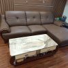 Bọc lại ghế sofa da cho khách tại Định Công