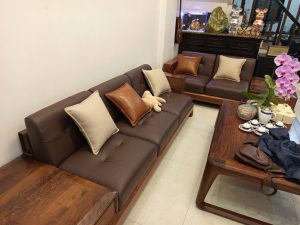 Bọc lại đệm ghế cho khách tại Nghĩa Đô