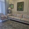 Bọc Lại Ghế Sofa Vải Sang Vải Nhung Hoa Văn Cao Cấp Cho Khách Tại TP. Hồ Chí Minh