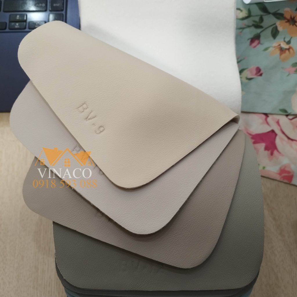 Bảng màu mẫu da bonvoy