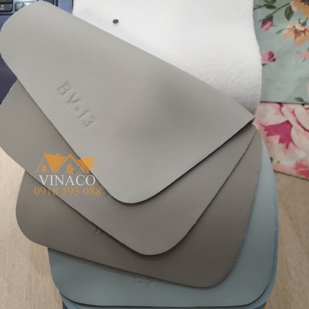 Bảng màu mẫu da bonvoy