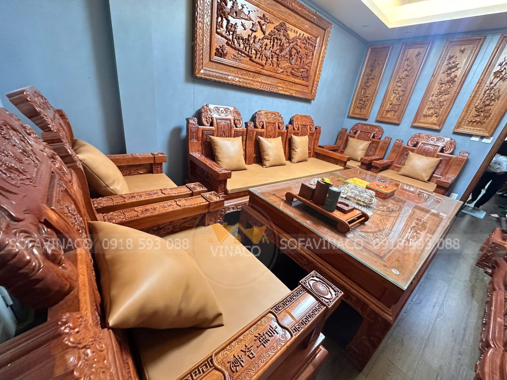 Làm Đệm Ghế Gỗ Tại Nguyễn Hoàng
