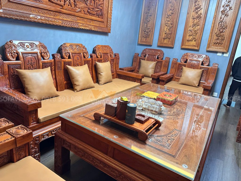 Đệm ghế gỗ