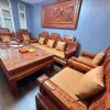 Đệm ghế bọc da
