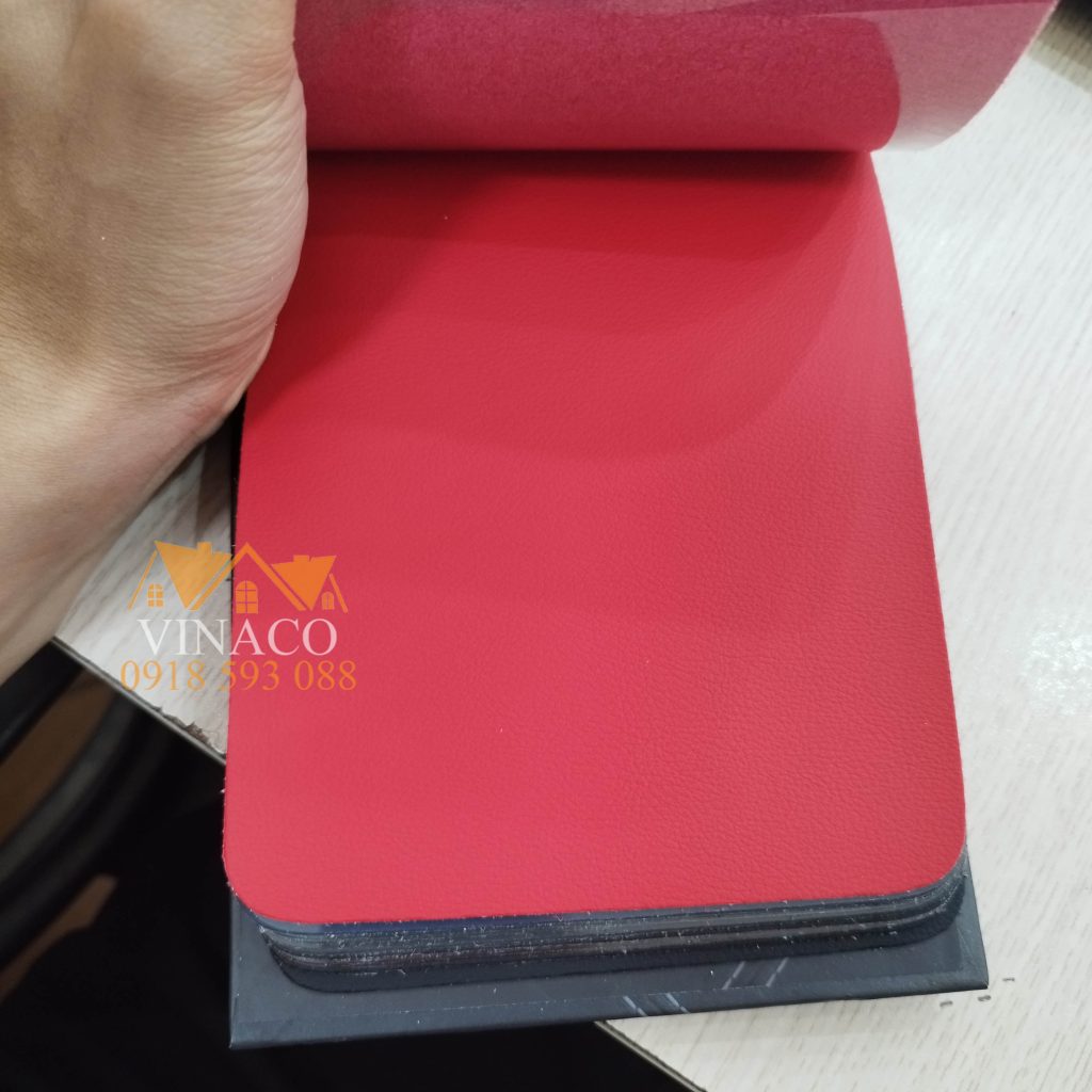 Mẫu da đỏ tươi cũng khá kén người dùng nhưng lên màu rất đẹp mã Lex 39