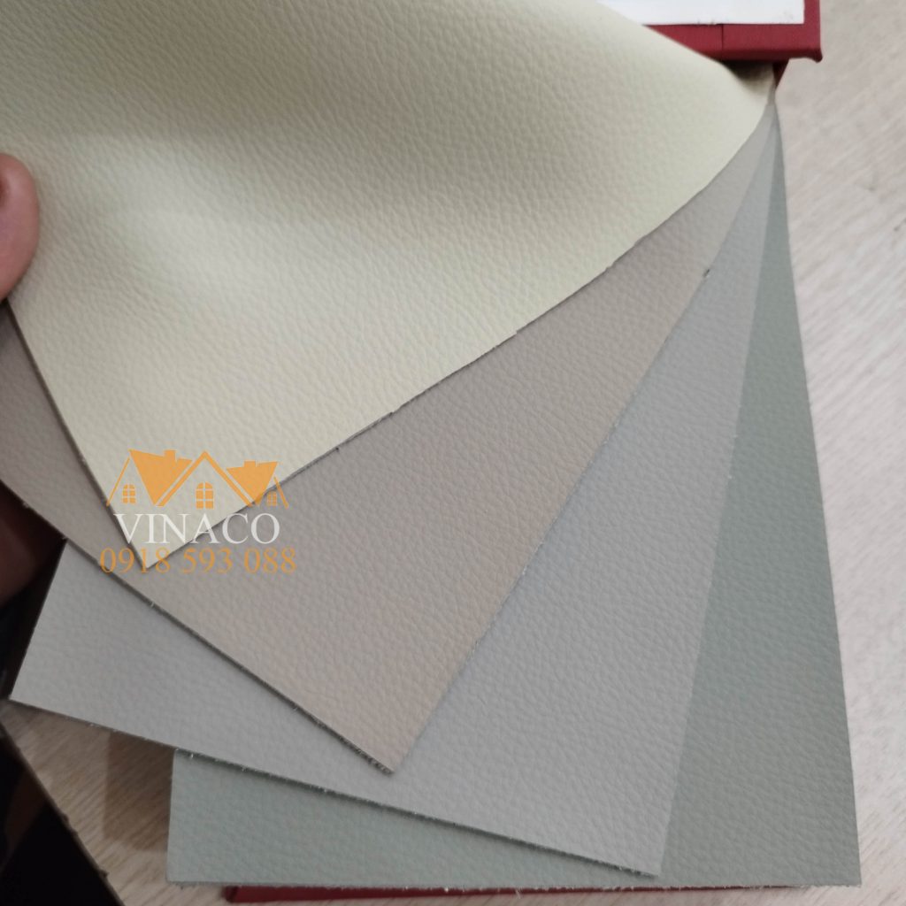 Bảng màu mẫu da Cazia