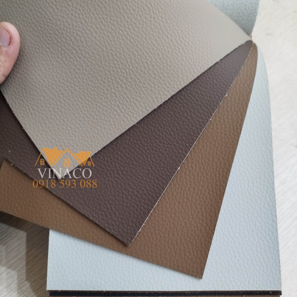 Bảng màu mẫu da Cazia