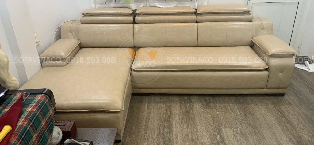 Bọc lại ghế sofa da cho khách tại Đống Đa