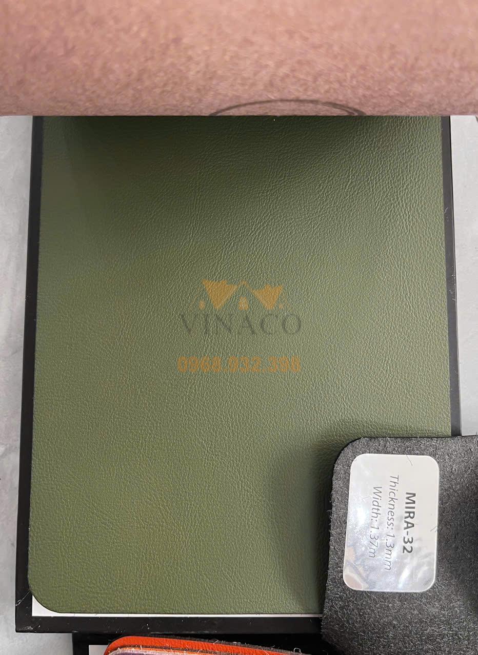 Mẫu da Microfiber Mira Mẫu da Microfiber Mira
