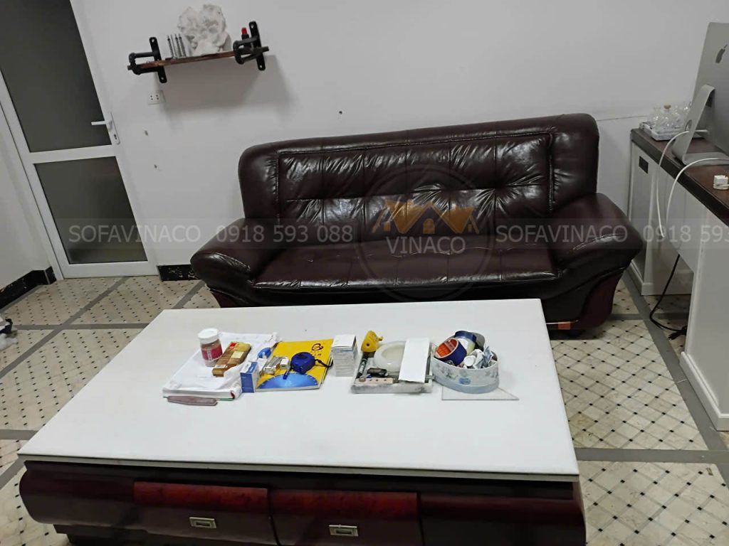 sau khi khach hàng sử dụng dịch vụ bọc ghế sofa tại nhà của Vinaco