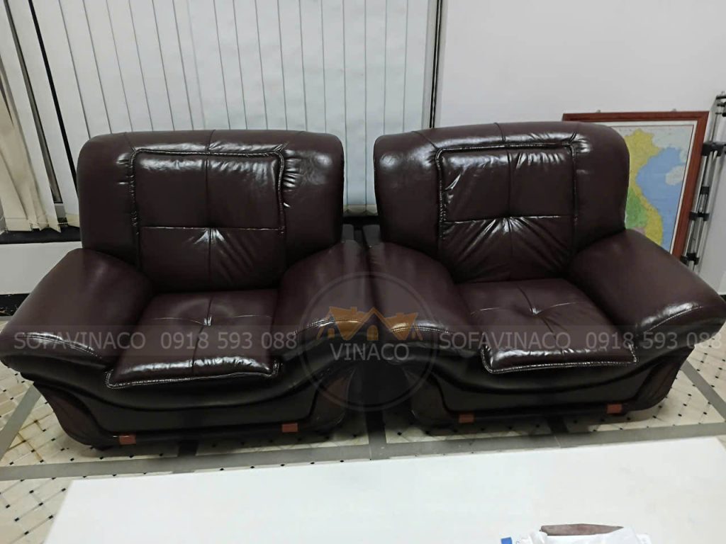 sau khi khach hàng sử dụng dịch vụ bọc ghế sofa tại nhà của Vinaco