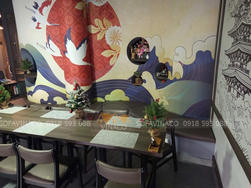 Làm đệm ghế cho khách tại Hoàng Cầu
